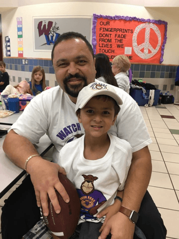 WatchDOG dad helping students